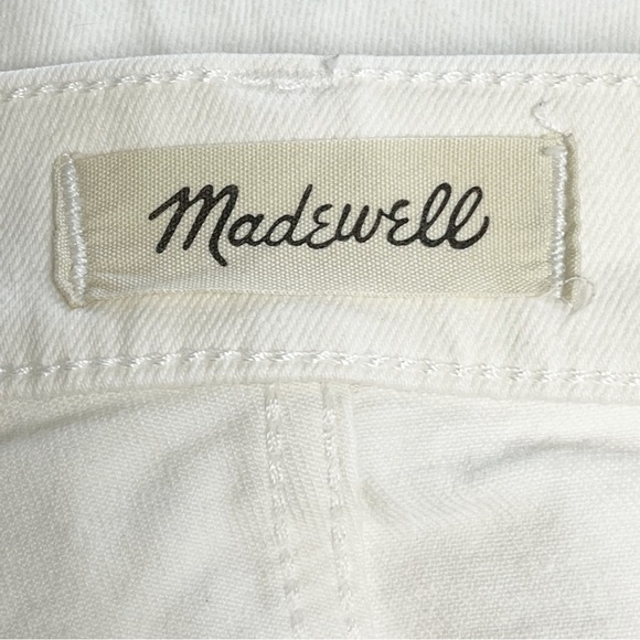 Madewell | The High-Rise Slim Boyjean in Tile White Size 28 - Picture 8 of 12